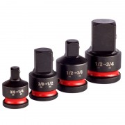 Набор переходников для головок 1/4-3/4 (4 предмета)