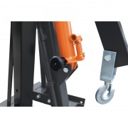 Кран гідравлічний підкатний вантажопідйомність 1 т складаний WK 1003 LP UNICRAFT