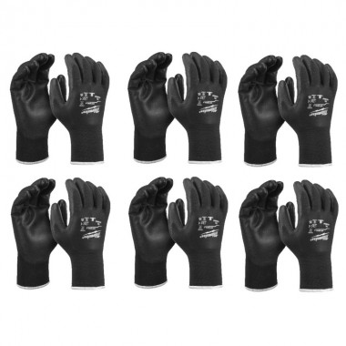 Перчатки рабочие GENERAL 9/L (Многоштучная упаковка - 12 пар) MILWAUKEE 4932493240