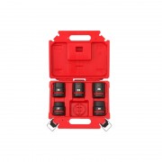 Набір головок 1'' SKT SHOCKWAVE MILWAUKEE, (27-36мм) (5шт), пластиковий кейс