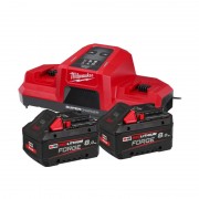 Энергокомплект MILWAUKEE M18 FORGENRG-802 DBSC (ЗУ M18 DBSC+2акк.Х8Ач FB8)