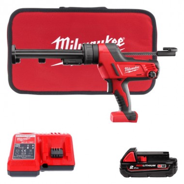 Пистолет для герметика MILWAUKEE C18 PCG/310C-201B HEAVY DUTY 310 мм 4933441310 Пистолет для герметика MILWAUKEE C18 PCG/310C-201B HEAVY DUTY 310 мм 4933441310