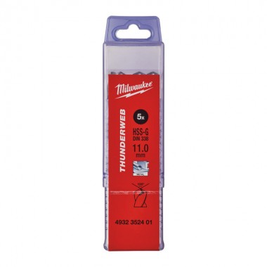 Свердло по металу HSS-G DIN338 11,0 (5 шт)