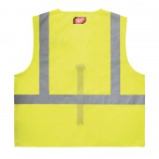 Жилет сигнальный Hi-Viz MILWAUKEE, желтый (2XL/3XL)
