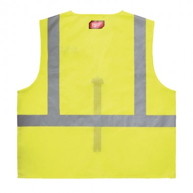 Жилет сигнальний Hi-Viz MILWAUKEE, жовтий (L/XL) Жилет сигнальний Hi-Viz MILWAUKEE, жовтий (L/XL)