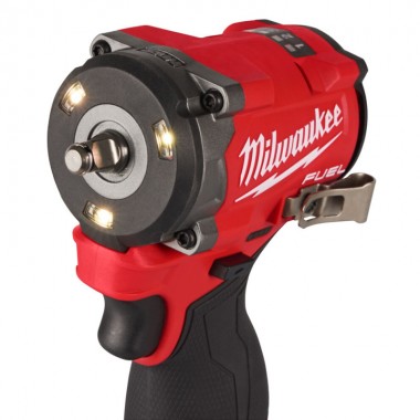Гайковерт акумуляторний 3/8'' MILWAUKEE з кільцем M12 FCIWF38G3-502X, 745Нм (зарядний пристрій, 2 акум. Х 5Аг, HDкейс)