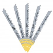 Полотна для лобзика (75 мм, шаг 4 мм, 5 шт.) Milwaukee U Sh (5 шт)