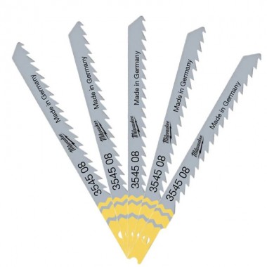 Полотна для лобзика (75 мм, крок 4 мм, 5 шт.) Milwaukee U Sh (5 шт)