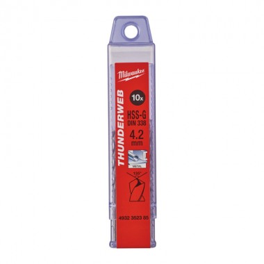 Свердло по металу THUNDERWEB HSS-G 4.2x75 (10 шт)
