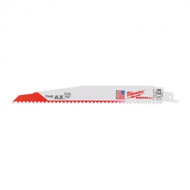 Полотно для шабельних пил AX FANG TIP MILWAUKEE, 230х5,0мм, (5шт), (деревина з цвяхами)