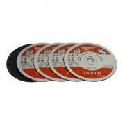 Диск відрізний по металу MILWAUKEE SCS41/76, діаметр 76мм (для M12 FCOT) (5 шт.)