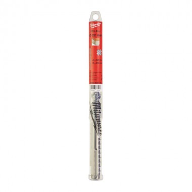 Бур по бетону SDS-MAX MILWAUKEE, діаметр 22,0х320х200мм