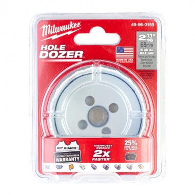 Коронка Bi-Metal 68мм Milwaukee (III) (1 шт)