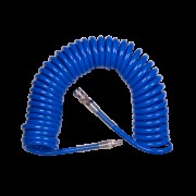 Шланг повітряний спіральний 20 м з фітінгами KING TONY