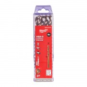 Свердло по металу HSS-Co MILWAUKEE, DIN338, O10,0х133х87мм, (5шт), пластикова коробка