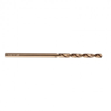 Сверло по металлу HSS-Co MILWAUKEE, DIN338, Ø2,5х57х30мм, (10шт)