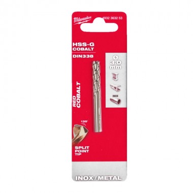 Сверло по металлу HSS-CO 3,0мм (2 шт)