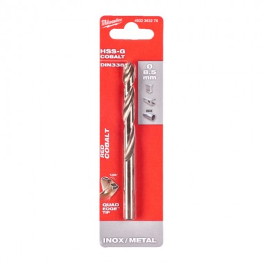 Свердло по металу HSS-CO 8,5мм (1 шт)