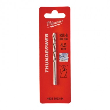Свердло по металу THUNDERWEB HSS-G 4,5 x 80 (1 шт)