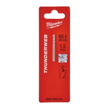 Свердло по металу THUNDERWEB HSS-G 1.5х40 (2 шт)