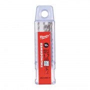 Свердло по металу THUNDERWEB HSS-G MILWAUKEE DIN338, діаметр 1,7х43х20мм, (10шт), пластикова коробка