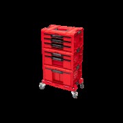 Набор ящиков QBRICK SYSTEM PRO RED Drawer Workshop SET 6, 2.0 RUHD мобильный шкаф 525 x 345 x 885