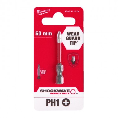 Насадка Milwaukee SHOCKWAVE PH1 50мм (1 шт)