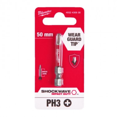 Насадка Milwaukee SHOCKWAVE PH3 50мм (1 шт)