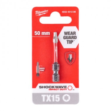 Насадка Milwaukee SHOCKWAVE TX15 50мм (1 шт)