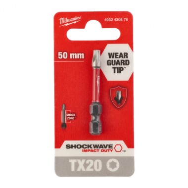 Насадка Milwaukee SHOCKWAVE TX20 50мм (1 шт)