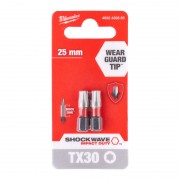 Насадка Milwaukee SHOCKWAVE TX30 25мм (2 шт)