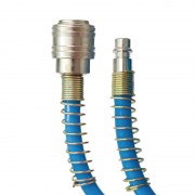 Шланг спіральний 7,5 метрів (6*8мм) з роз'ємами AIRCRAFT