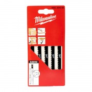 Полотна для лобзика (75 мм, шаг 4 мм, 5 шт.) Milwaukee U Sh (5 шт)