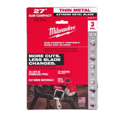 Полотно для стрічкових пил Premium Bi-Metal MILWAUKEE, 687,57х2,1/1,8мм, (4-8мм), (3шт) Полотно для стрічкових пил Premium Bi-Metal MILWAUKEE, 687,57х2,1/1,8мм, (4-8мм), (3шт)