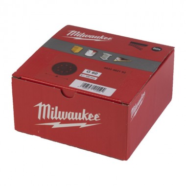 Круг шлифовальный MILWAUKEE Ø125/8 HL, зерно 60, (50шт)