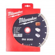 Диск алмазний для бетону, каменю, цегли MILWAUKEE DU 230, 230мм