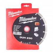 Диск алмазний MILWAUKEE DUH 230, діаметр 230мм