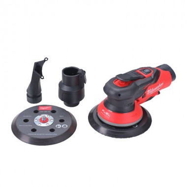 Шлифмашина эксцентриковая аккумуляторная бесщеточная MILWAUKEE M12 FROS2.5-0 Ø150мм (каркас)