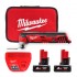 Акумуляторний мультиінструмент MILWAUKEE C12 MT-402B (Li-Ion 4 ач) 4933441705 (+ заряд.пристрій, 2 акум., адаптер, шліфувальна д Акумуляторний мультиінструмент MILWAUKEE C12 MT-402B (Li-Ion 4 ач) 4933441705 (+ заряд.пристрій, 2 акум., адаптер, шліфувальна д