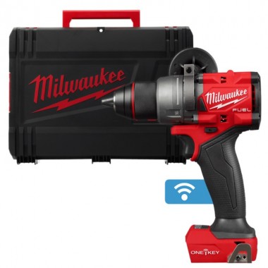 Дрель-шуруповёрт аккумуляторная бесщёточная MILWAUKEE, M18 ONEDD3-0X, 158Нм (каркас, HDкейс)
