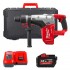 Перфоратор аккумуляторный бесщёточный SDS-MAX MILWAUKEE M18 CHM -121C (6,0Дж) (ЗУ+1акк.Х12Ач+кейс), Перфоратор аккумуляторный бесщёточный SDS-MAX MILWAUKEE M18 CHM -121C (6,0Дж) (ЗУ+1акк.Х12Ач+кейс),