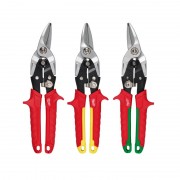 Набор ножниц по металлу MILWAUKEE, (3шт) (прямой / правый / левый рез)