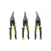 Ножницы по металлу RYOBI (3шт) (левые, правые, прямые)
