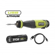Паяльник аккумуляторный RYOBI USB Lithium RSI4-120G 4В (1х2Ач) 460°С, LED підсвітка