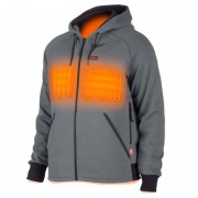 Толстовка з підігрівом MILWAUKEE, M12 HHGREY4-0 (L), сіра (розмір L)