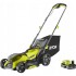 Газонокосилка аккумуляторная бесщёточная RYOBI RY18LMX33A-150 ONE+ 18В (ЗП+1х5Ач) 33см Газонокосилка аккумуляторная бесщёточная RYOBI RY18LMX33A-150 ONE+ 18В (ЗП+1х5Ач) 33см