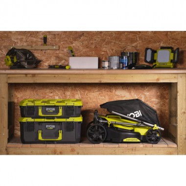 Газонокосилка аккумуляторная бесщёточная RYOBI RY18LMX33A-0 ONE+ 18В (каркас)