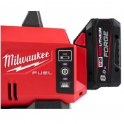 Насос вакуумний аккумуляторный бесщёточный MILWAUKEE, M18 FVP5-801 с адаптером (ЗУ, 1х8Ач FORGE)