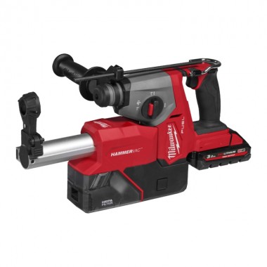 Перфоратор аккумуляторный бесщеточный SDS-PLUS MILWAUKEE M18 FHACDDE-0C(1,7Дж) с пылеотводом,каркас Перфоратор аккумуляторный бесщеточный SDS-PLUS MILWAUKEE M18 FHACDDE-0C(1,7Дж) с пылеотводом,каркас