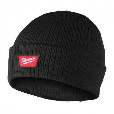 Шапка с манжетой MILWAUKEE, BNC BL, черная (ONE-SIZE)